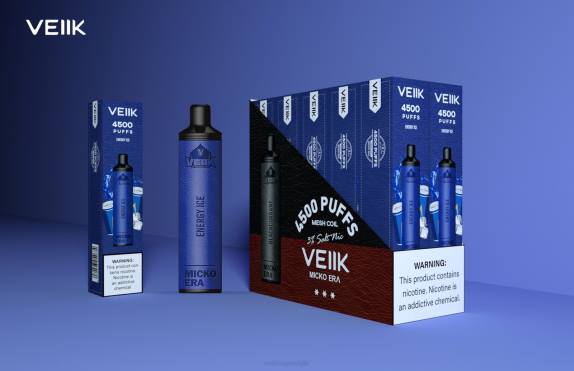 VEIIK Micko Era 4500 inhalaciones desechables de 30 mg hielo energético - VEIIK vape 7000 Chile 280X7