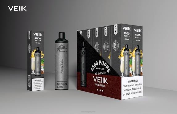 VEIIK Micko Era 4500 inhalaciones desechables de 30 mg piña colada - VEIIK airo pod Chile 280X4