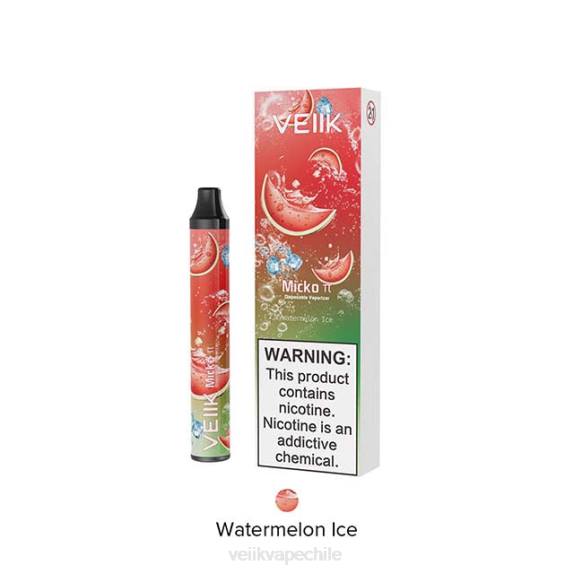 VEIIK Micko Pie vaporizador desechable 600 inhalaciones hielo de sandia - VEIIK vape price 280X21