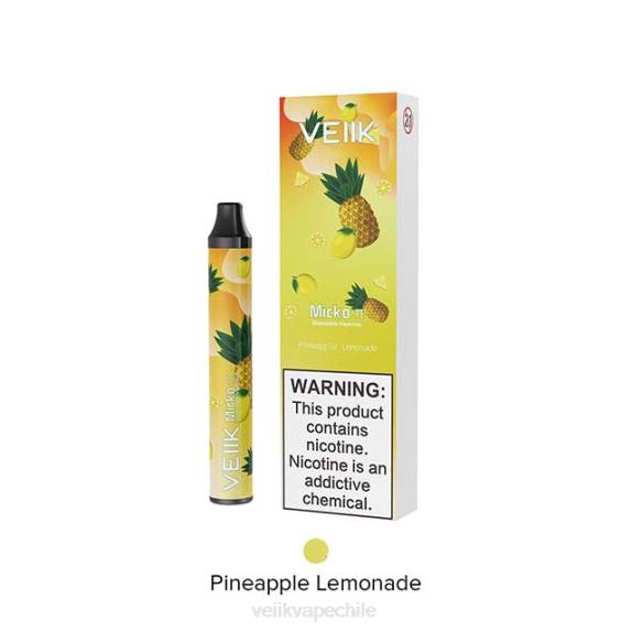 VEIIK Micko Pie vaporizador desechable 600 inhalaciones limonada de piña - VEIIK vape 7000 Chile 280X27