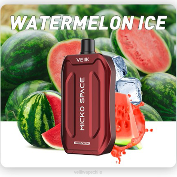 VEIIK Micko Space vape desechable 7000 inhalaciones hielo de sandia - VEIIK vape Chile 280X39